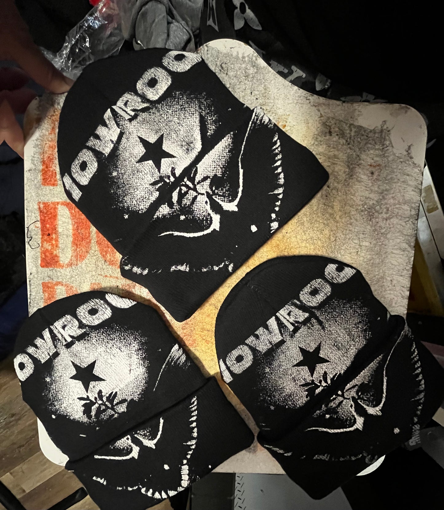 Showroom “RIP” skullies