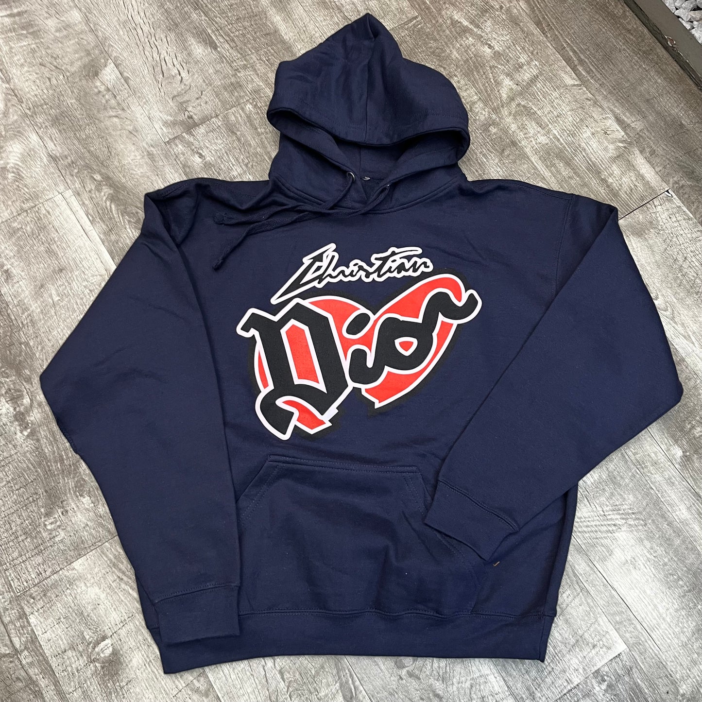 (M) Dior hoodie navy