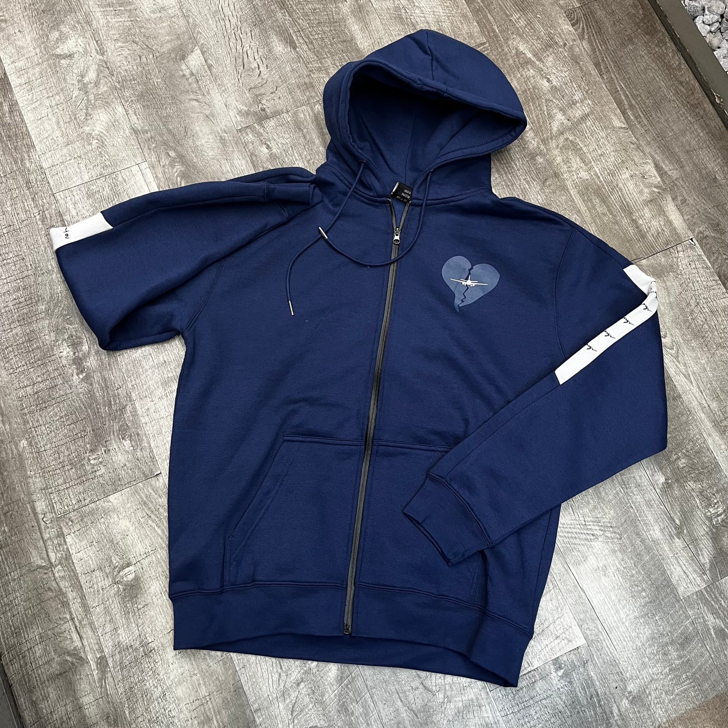 No feelings zip up