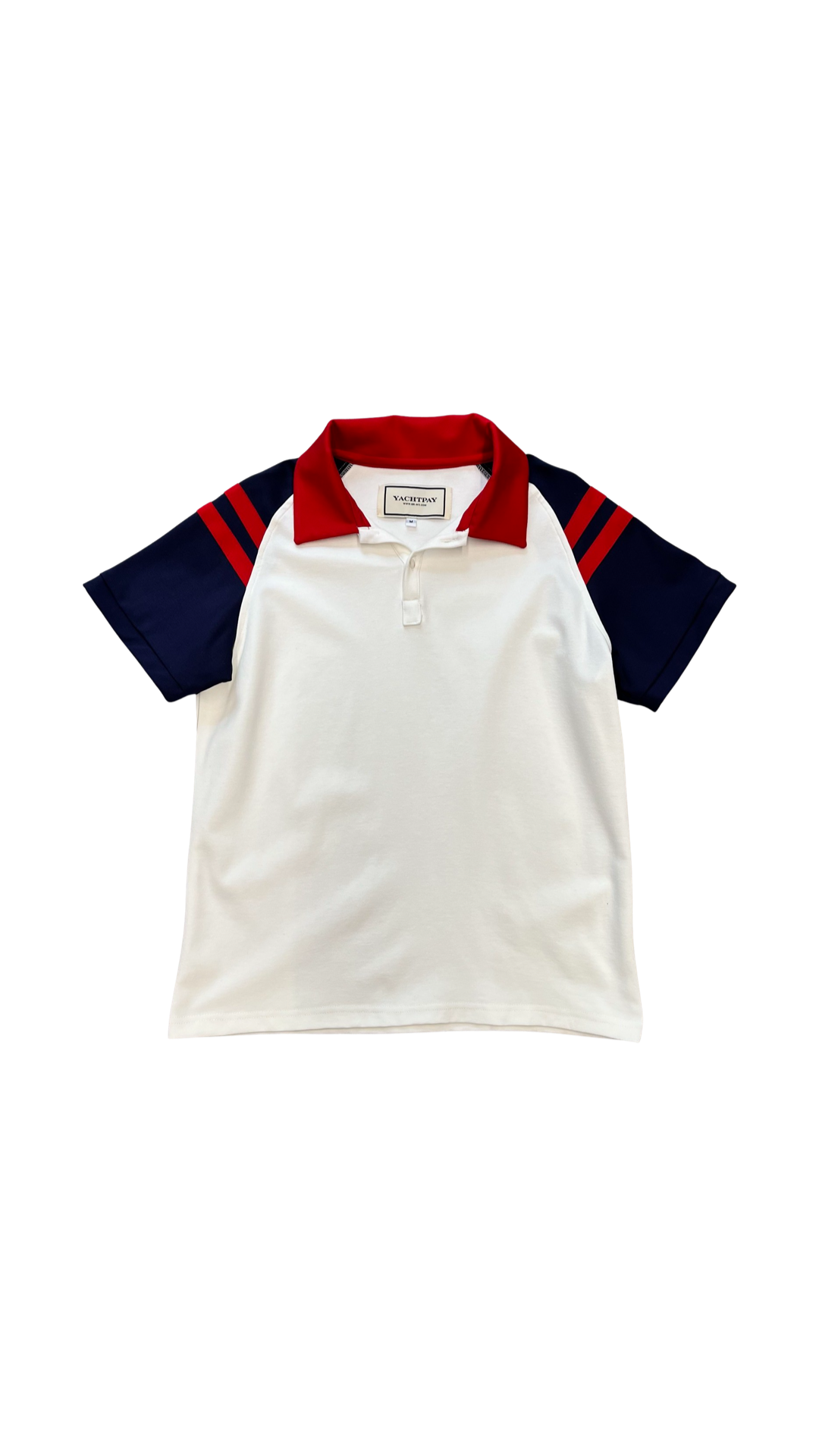 Yachtpay “Mitch” Collar (Red/White/Navy)