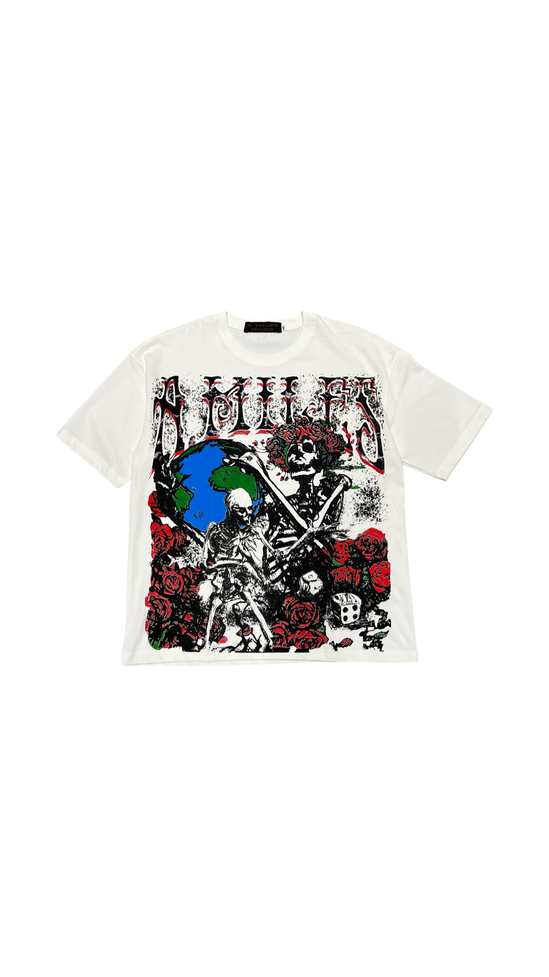 KIY studios - A.Miles “Roses” tee