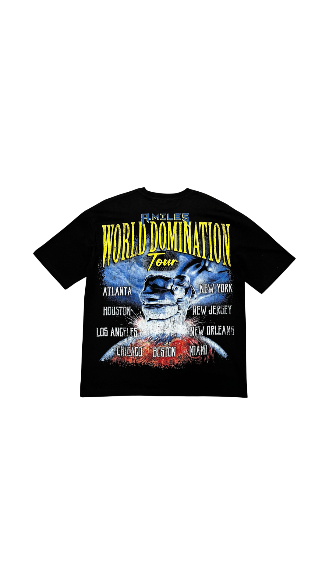 KIY studios - A.Miles “World Domination” tee