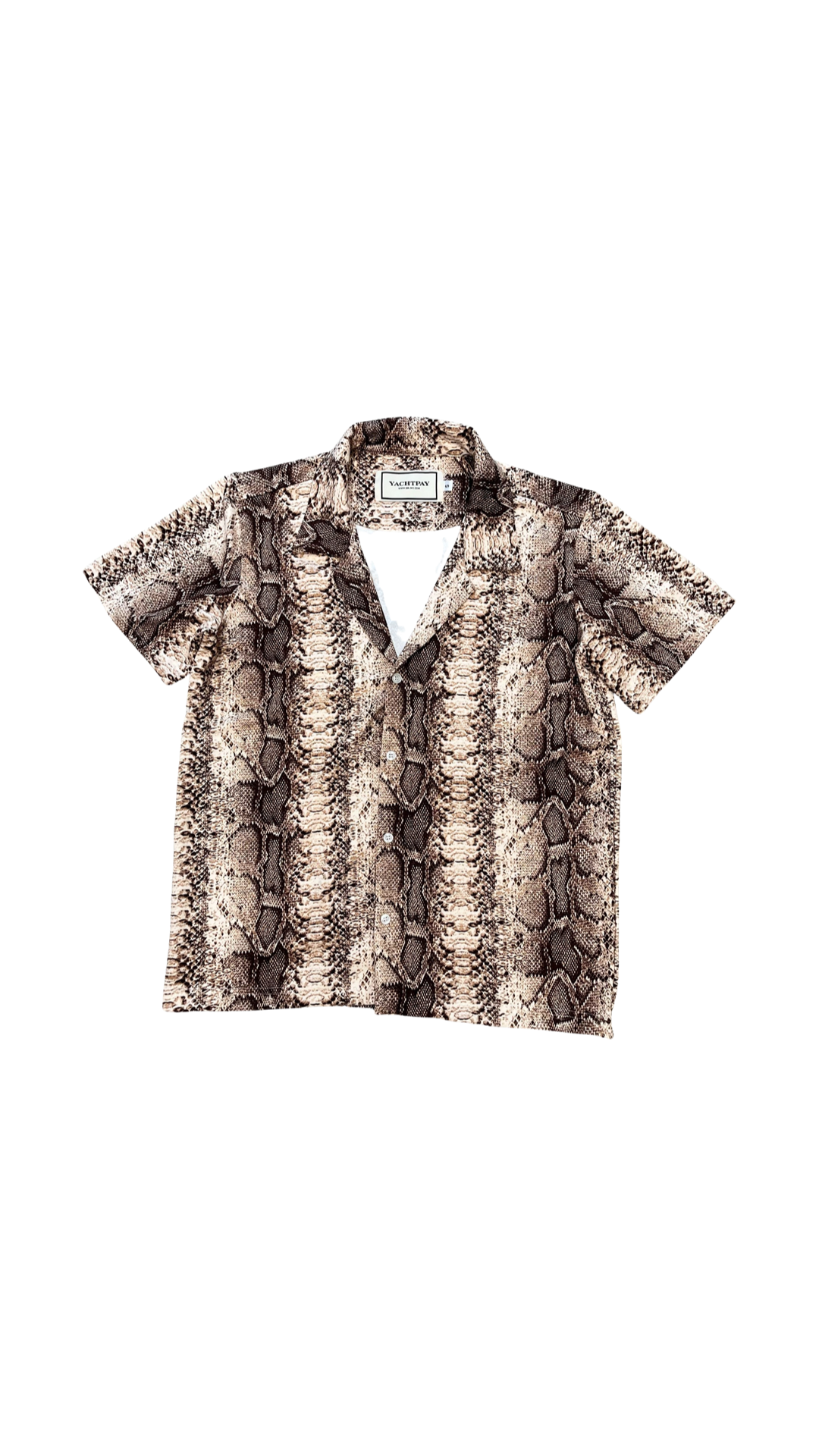 Yachtpay “snakeskin” camp shirt