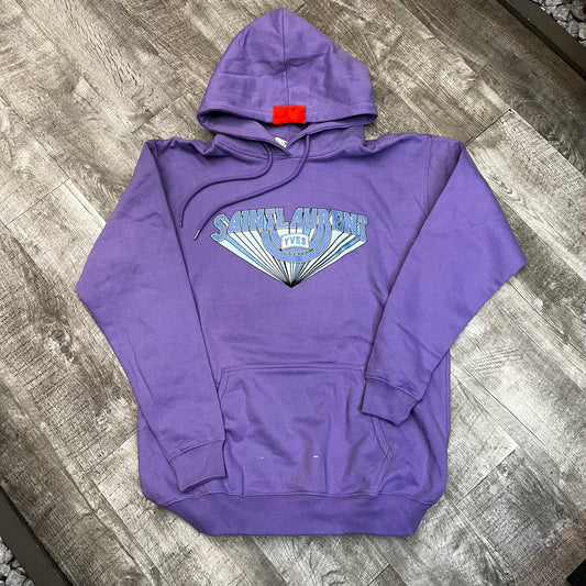 (L) Ysl purple hoodie