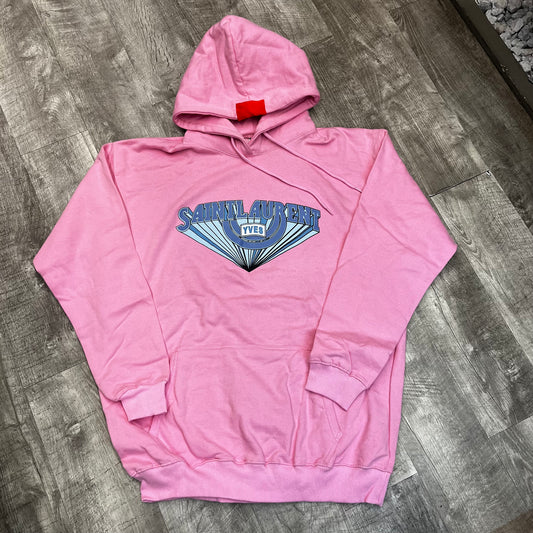 (XL) ysl pink hoodie