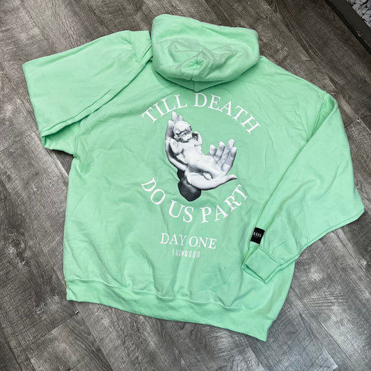 Day one mint hoodie
